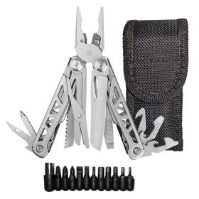 Multitool Military Grade Stainless Steel Deep Profile Blade 18 Locking Tools