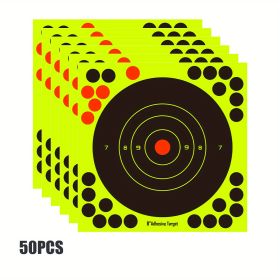 Self-adhesive 10/50pcs Gun Shooting Target (Quantity: 50pcs)