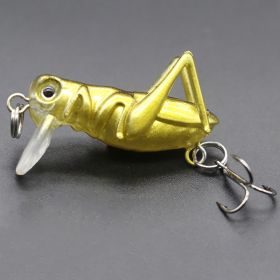 Fishing Bionic Grasshopper Lure; Wobbler Hard Bait For Freshwater (Color: Color-B)