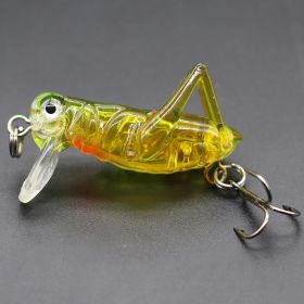 Fishing Bionic Grasshopper Lure; Wobbler Hard Bait For Freshwater (Color: Color-C)