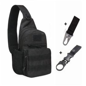 Tactical Shoulder Bag (Color: B And 2 Hooks)