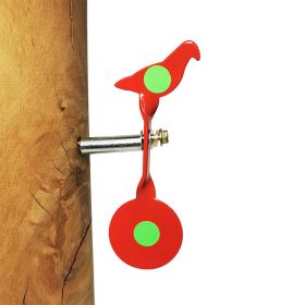 Wingswinmax Small Spinner Air Gun Target (Color: Red)