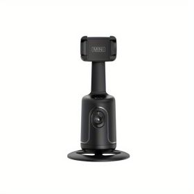 Auto Face Tracking Tripod - 360° Rotation (Color: Black)